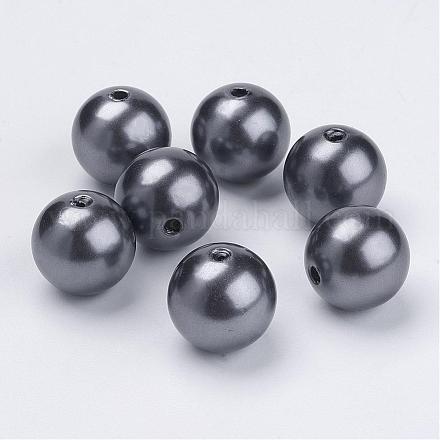 Imitated Pearl Acrylic Beads PACR-16D-47-1