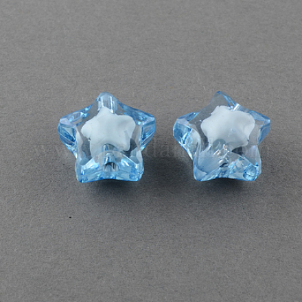 Perles en acrylique transparente TACR-S091-12mm-22-1