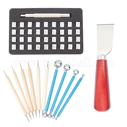 Набор инструментов для штамповки букв и цифр diy TOOL-PH0017-51-1