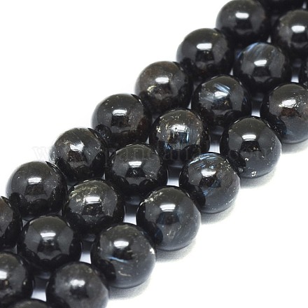 Chapelets de perles en cyanite / cyanite / divalent naturel G-F673-01-8mm-1