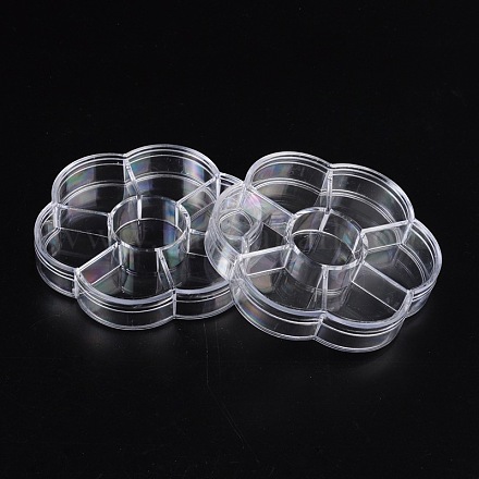 Contenants de perles en plastique X-C120Y-1