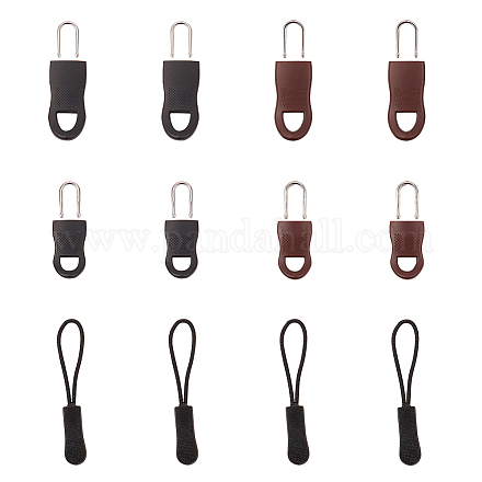 Plastic Zipper Pull Charms FIND-PH0015-73-1