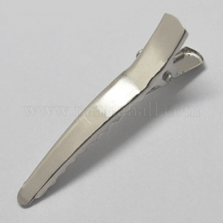 Iron Alligator Hair Clips  Findings X-IFIN-S394-44mm-1