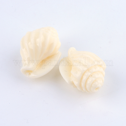 Perles de corail synthétiques CORA-Q028-07-1