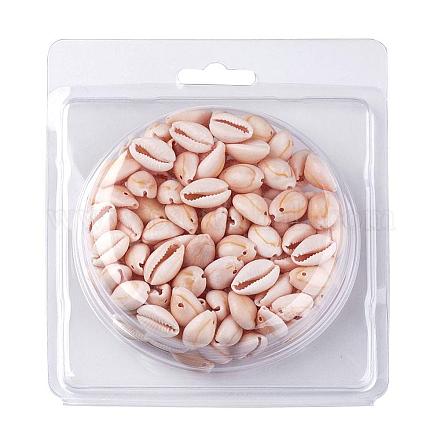 Natürliche Kaurimuschel Perlen BSHE-X0006-01-1