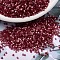 MIYUKI Delica Beads, Cylinder, Japanese Seed Beads, 11/0, (DB1805) Dyed Dark Berry Silk Satin, 1.3x1.6mm, Hole: 0.8mm, about 10000pcs/bag, 50g/bag