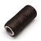402 Polyester Sewing Thread Cords for Cloth or DIY Craft, Coconut Brown, 0.1mm, about 120m/roll, 10rolls/bag