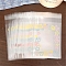 OPP Cellophane Bags, Top Seal Bags, Cat Shape, 10x8x0.28cm, 50pcs/set, Thickness: 2.7 Mil(0.07mm)