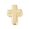 CCB Plastic Beads, Cross, Antique Golden, 16x12.5x5mm, Hole: 1.5mm