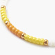 (Jewelry Parties Factory Sale)Adjustable Nylon Thread Braided Bead Bracelets BJEW-JB06160-02-2