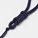 Nylon Cord Necklace Making MAK-L008-01-2