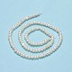 Fili di perle di perle d'acqua dolce coltivate naturali PEAR-F018-04B-01-3