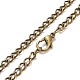Geschnitzte legierte flache runde hängende Halskette Quarz Taschenuhren WACH-P006-06-4