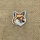 Fox Computerized Embroidery Cloth Iron on/Sew on Patches WG42384-03-1