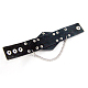 Punk Rock Style Cowhide Leather Skull Bracelets BJEW-O088-12-7