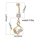 Piercing Jewelry AJEW-EE0006-76A-G-2
