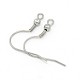 Mixed Style 304 Stainless Steel Earring Hooks STAS-O032-M-2