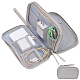 Двухслойная сумка-органайзер для электроники из полиэстера AJEW-WH0470-11A-1