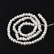 Natural Cultured Freshwater Pearl Beads Strands X-PEAR-Q007-17-2