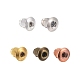 500Pcs 5 Style Brass Ear Nuts KK-LS0001-21-1