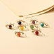 Gemstone Rings Set for Women RJEW-TA00007-3