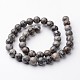 Chapelets de perles de carte pierre/en picasso pierre/en picasso jasper ronde naturel G-J346-03-10mm-2
