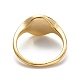 Латунный перстень для женщин RJEW-E058-01G-03-2