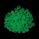 150pcs perles acryliques lumineuses LACR-YW0001-02-5