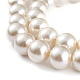 Abalorios de perla de vidrio HY-12D-B80-3