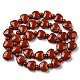 Natürliche rote Jaspis Perlen Stränge G-C062-A10-01-3