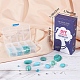 Sunnyclue kits de fabricación de aretes de imitación de piedras preciosas de diy DIY-SC0012-11-7