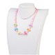 Perles acryliques bijoux ensembles SJEW-JS00988-01-7