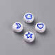 Perle acriliche opache bianche MACR-N008-41A-2