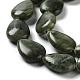 Natural Teardrop Xinyi Jade/Chinese Southern Jade Beads Strands G-L242-16-4