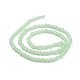 Chapelets de perles en verre imitation jade EGLA-J149-C-6mm-NC05-2