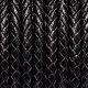 Braided Leather Cord WL-E009-5mm-16-2