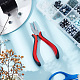 SUNNYCLUE 5 Inch Flat Nose Pliers Jewelry Pliers Mini Precision Pliers Wide Flat Nose Pliers Small Plier Clamping Metal Sheet Forming Tools for Women Jewelry Making DIY Hobby Projects Supplies Red AJEW-SC0001-42-7