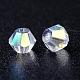 Transparent Glass Beads GLAA-E019-4mm-43-1