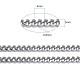 Latón retorcido cadenas X-CHC-S104-P-NF-6