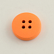 Botones de madera teñidos de 4-agujero BUTT-R031-031-3