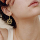 Cheriswelry 40 pz 10 pendenti con castone aperto in lega di stile 4 PALLOY-CW0001-02-7