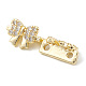 Rack Plating Brass Pave Cubic Zirconia Slide Charms KK-G464-05LG-3