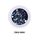 Accesorios de decoración de arte de uñas brillantes hexagonales MRMJ-T063-545H-2