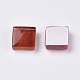 Glas cabochons GLAA-WH0015-07-2