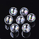 Perles de globe en verre soufflé faites à la main X-DH017J-1-12mm-AB-1