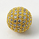 Perles de zircone cubique X-ZIRC-C005-8mm-G-1