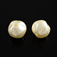Perles rondes en plastique ABS imitation perle SACR-Q105-09-1