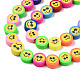 Handmade Polymer Clay Beads Strands CLAY-T020-05-3