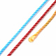 5 rollo de hilos de poliéster teñidos en segmentos de 12 capas WCOR-P001-01B-013-3