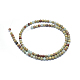Chapelets de perles en jaspe aqua terra naturel G-N0128-48-4mm-2